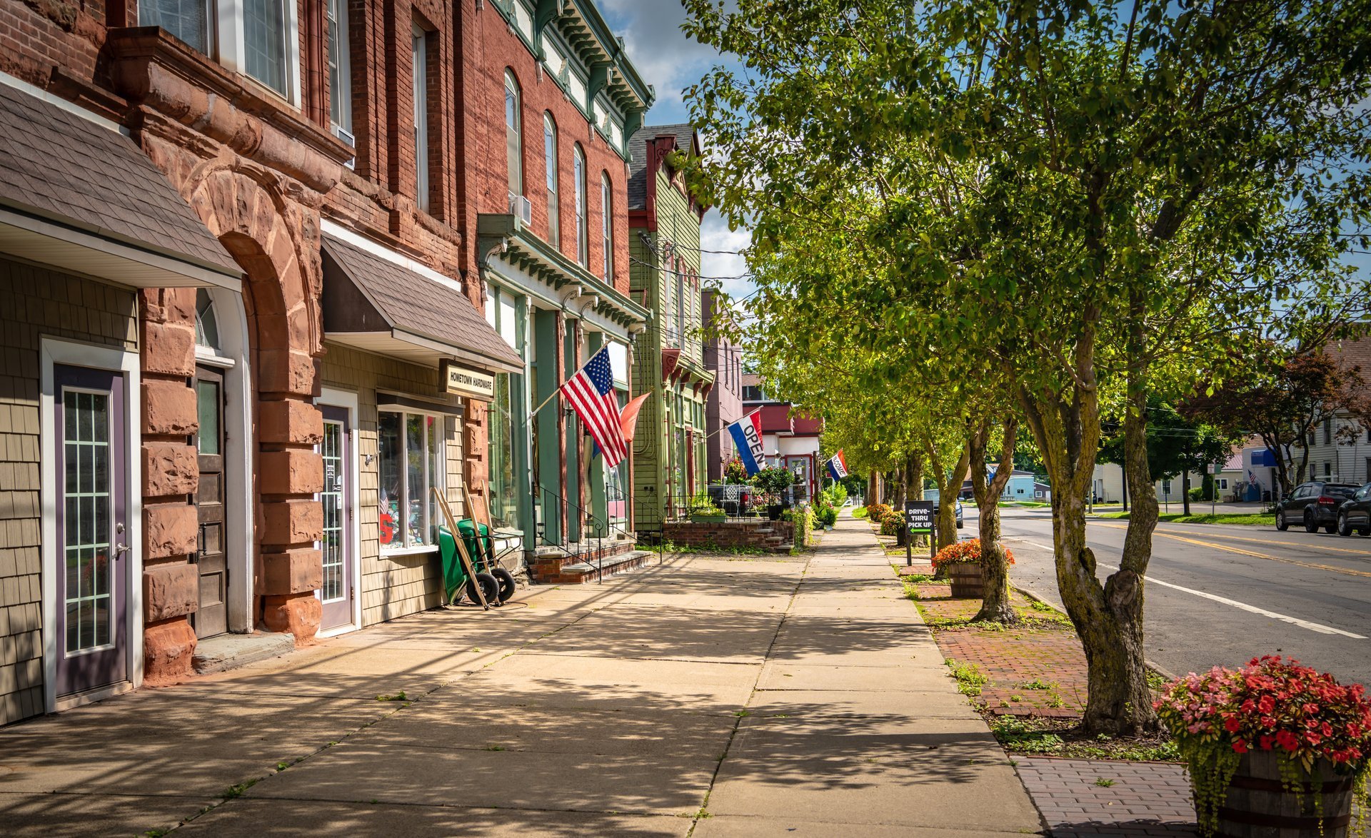 Downtown Mebane North Carolina