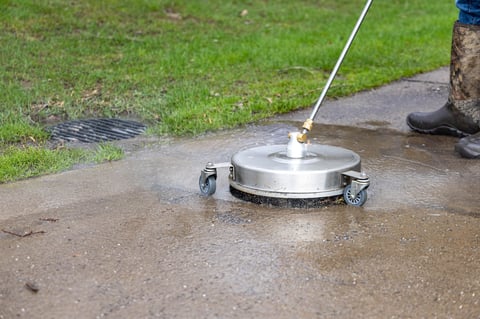 Sidewalk cleaning